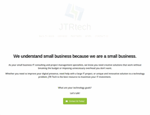 Tablet Screenshot of jtrtech.com